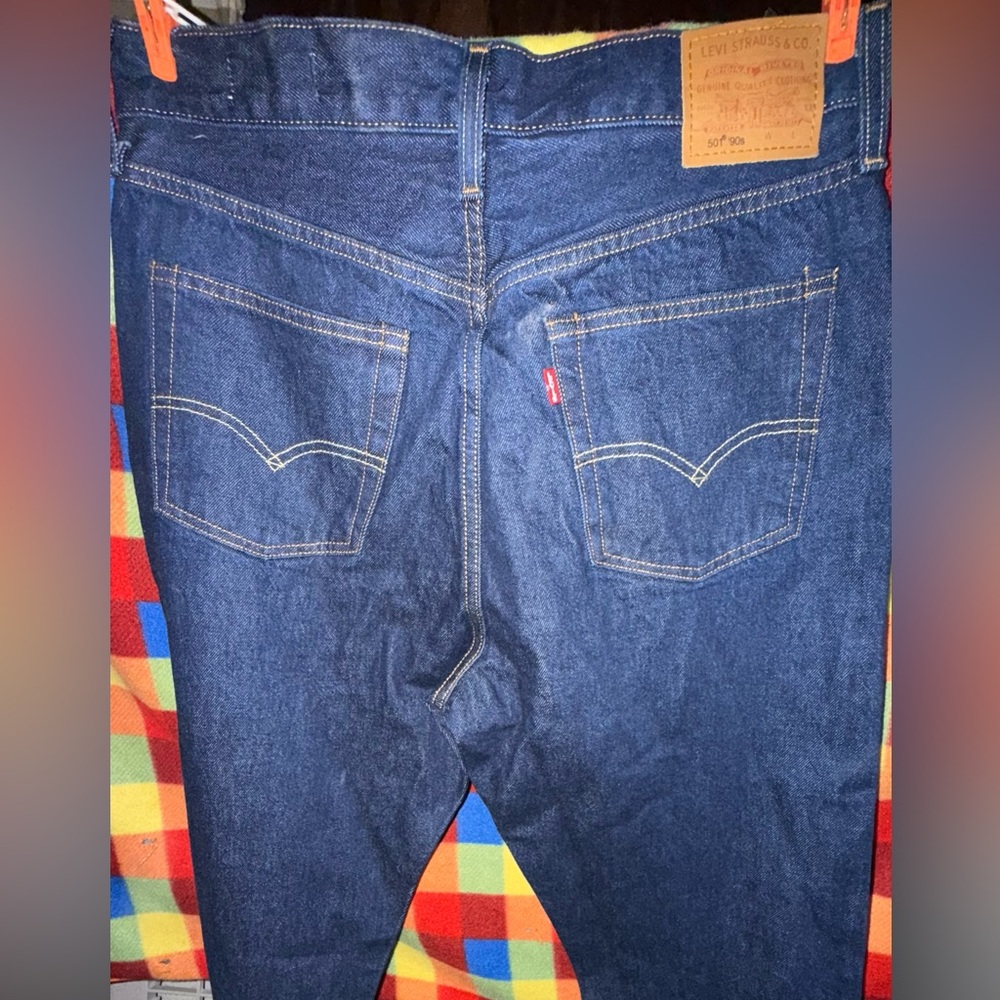 Levi's Blue Selvedge Denim Jeans